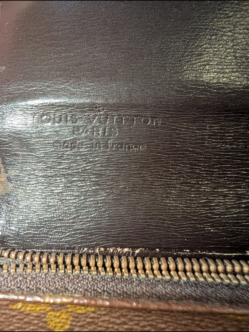 Vintage Authentic Louis Vuitton Monogram Porte Tresor International Long Wallet
